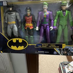 Best Action Figures Batman Robin Joker The Riddler 