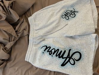 amiri shorts grey