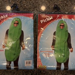 2 Pickle Costumes (Adult) - Brand New