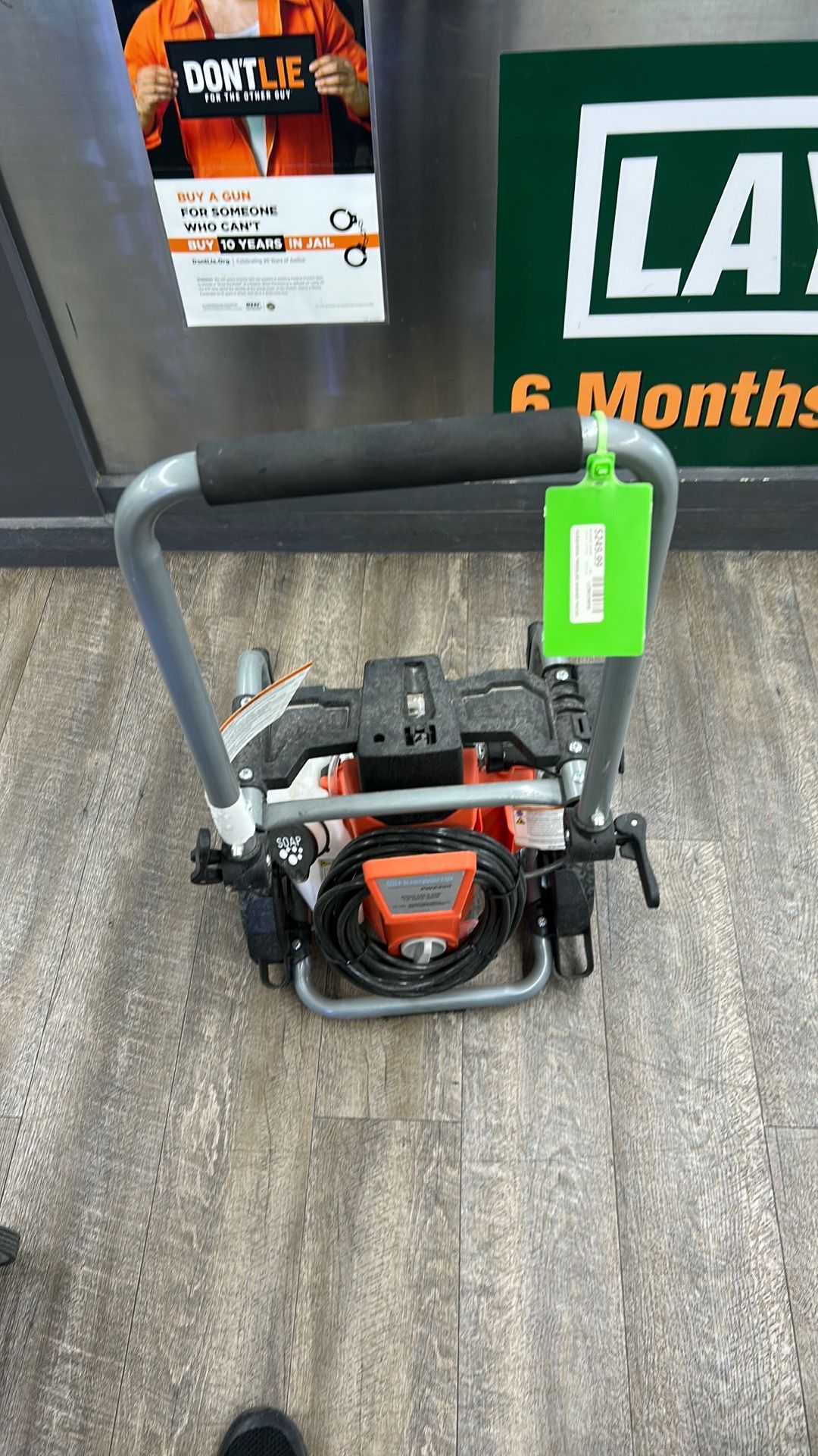 husqvarna presser washer