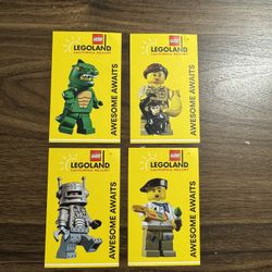 (4) Legoland California 1 - Day Tickets