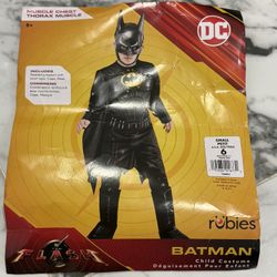 Halloween Batman Child Costume Size 6