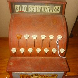 Very Old Collectible Kids Toy Register
