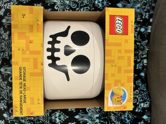 Lego Head Container Halloween Version