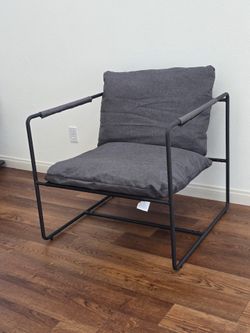 NEW Modern Metal Frame Chair