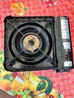 Portable Butane stove for cooking indoors or outdoors