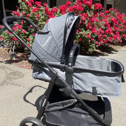 Mom Push Infant To Toddler Stroller
