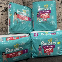 Pampers Cruisers Size 5