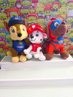 Paw patrol plush
