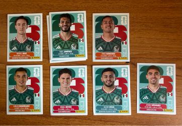 Panini World Cup stickers pt 1