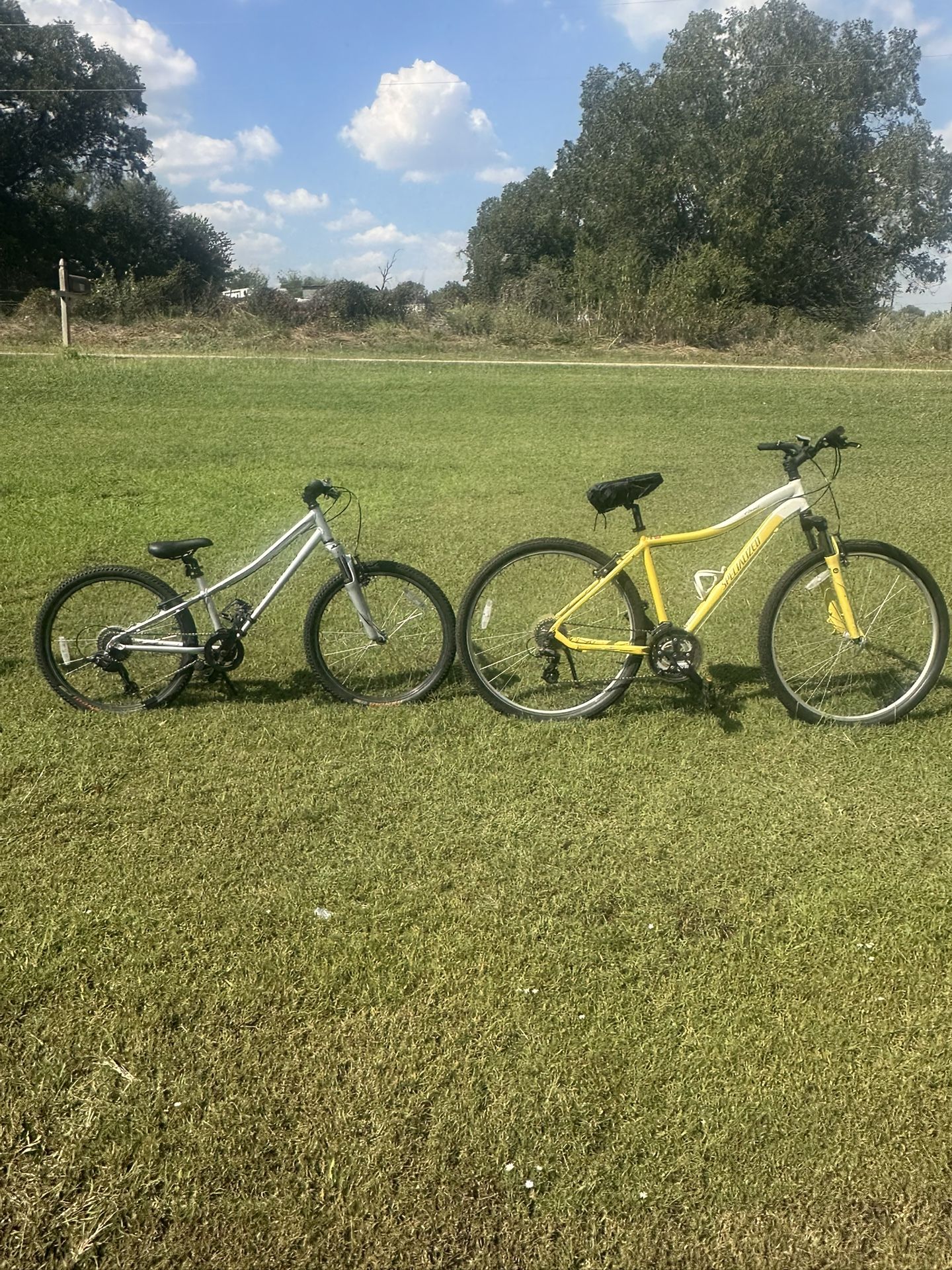 Specialized Mountain Bikes Set Of 2
