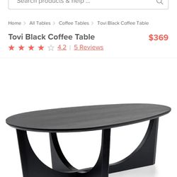 Article Furniture Coffee Table 