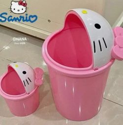Hello kitty trashcan