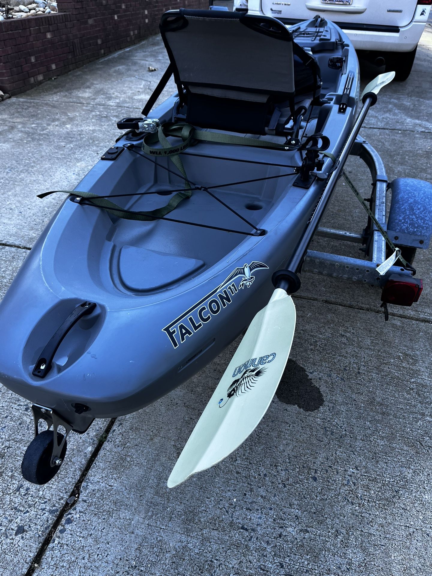 Fishing Kayak And Trailer
