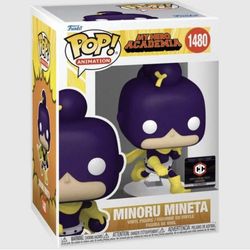 Funko POP! Minoru Mineta #1480 My Hero Academia Animation Vinyl Figure NEW