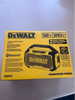 Dewalt Bluetooth speaker