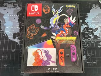 Nintendo Switch Scarlet and Violet Edition