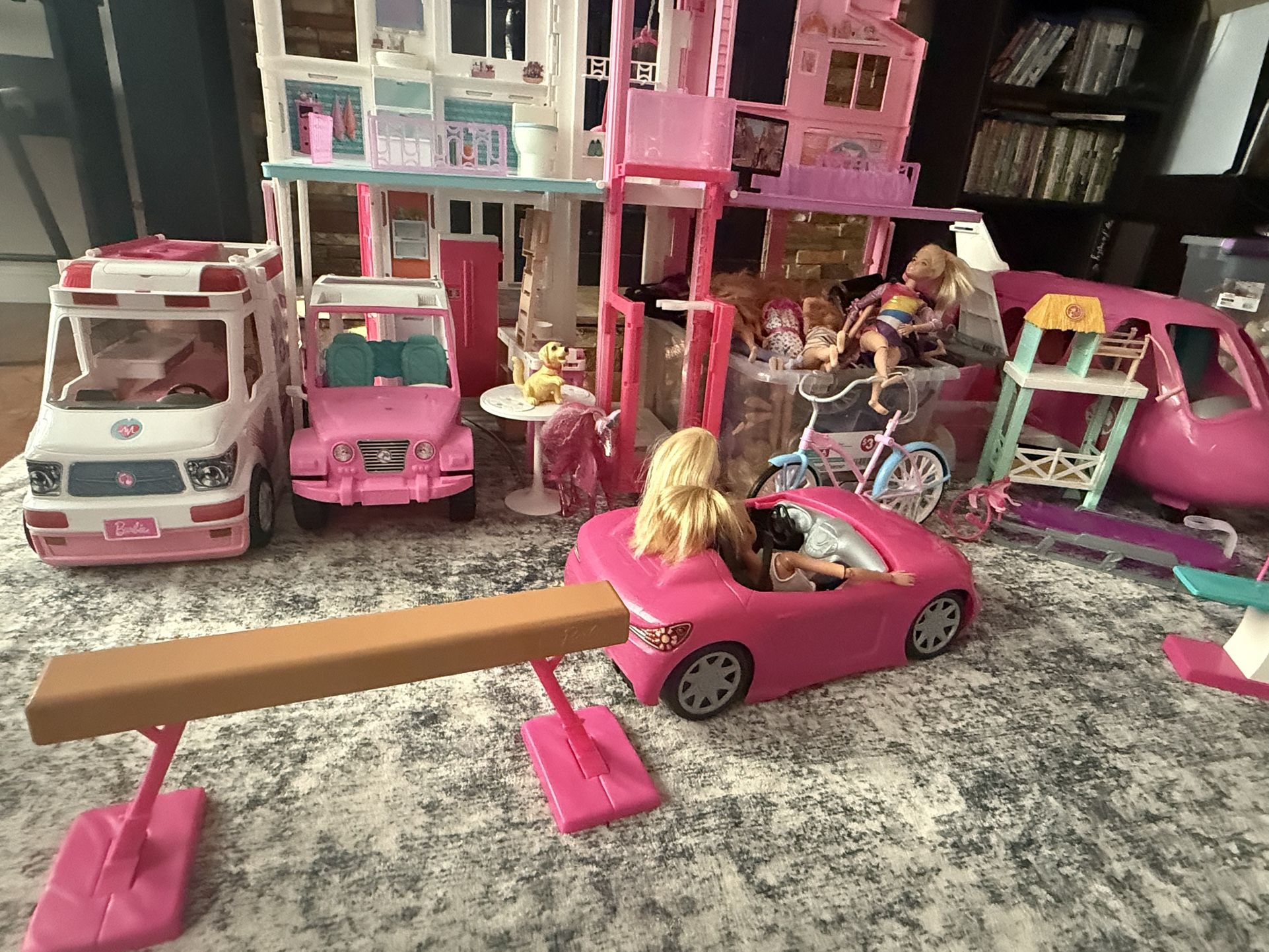 Barbie Dream house , Barbie’s , Cars And Accessories