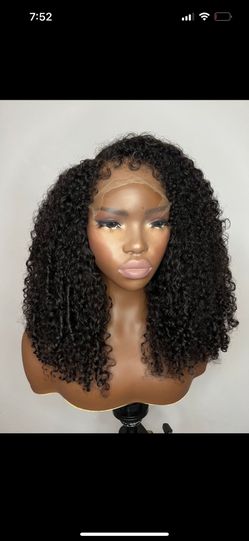 Custom Made 100% Human Hair Natural Look