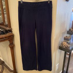 BABYSTYLE Maternity Navy Fleece Pants Size Small