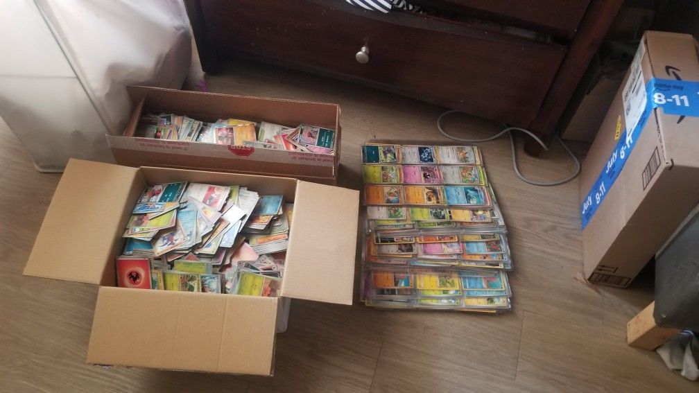 2 Boxes Of Pokemon English and Japanese and 70pack