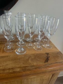 Champagne glasses - 40glasses