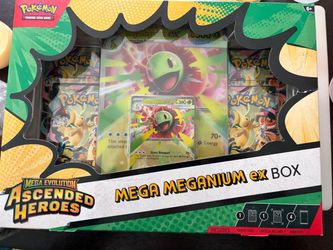 Mega Meganium ex  box