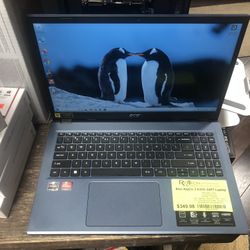 Acer Aspire 3 15.6” Touchscreen Laptop – $349.98