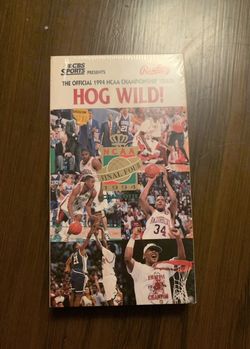 1994 Arkansas Razorbacks National Championship Game VCR Tape 