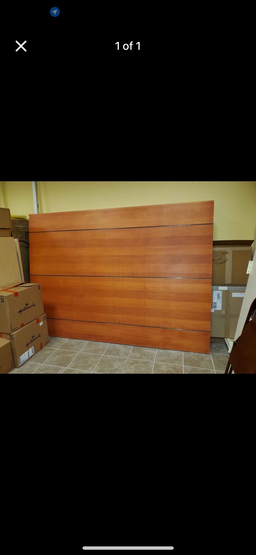 Cherry Finish Slat Wall Panels