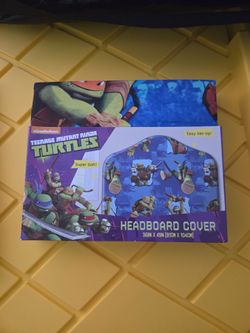 Teenage mutant ninja turtles headboard cover