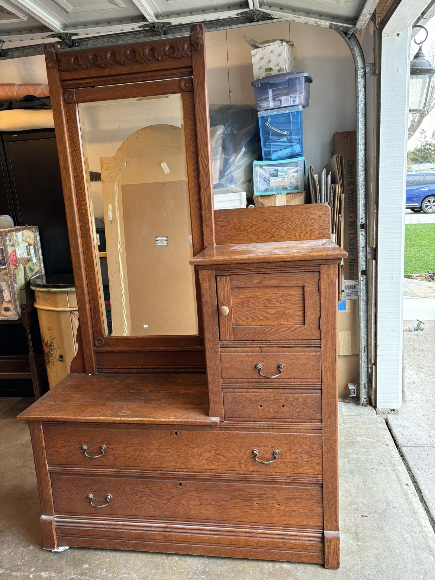 Antique Oak Dresser