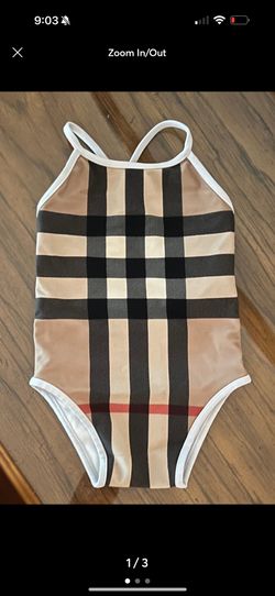 Burberry Toddler Bathing Suit