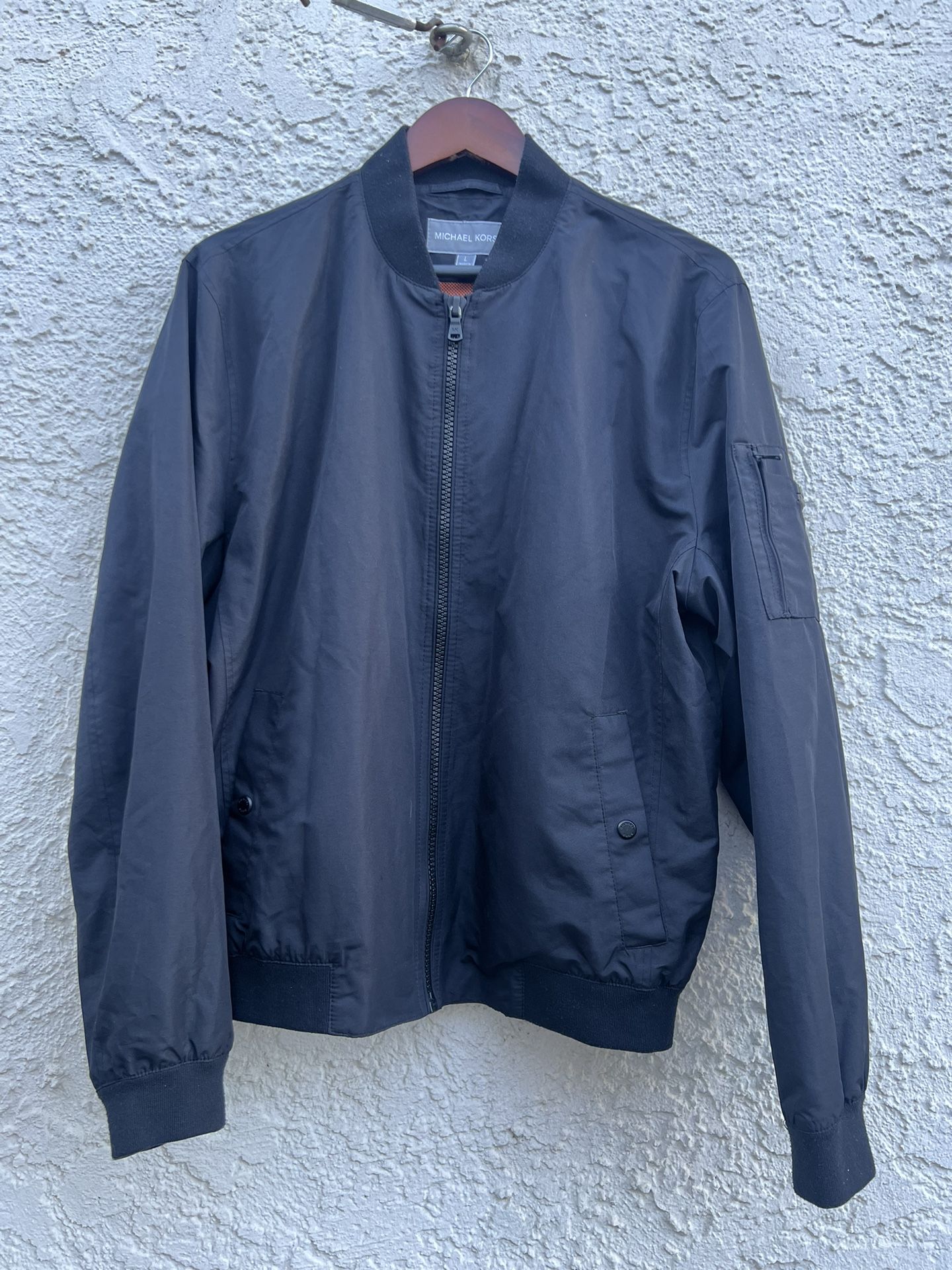 Michael Kors Men’s Black Bomber Jacket