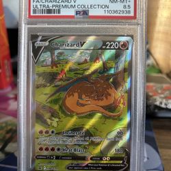 PSA 8.5 Charizard V #260 (2022) Pokemon Ultra Premium Collection English