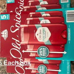 Old Spice Deodorant 5 Pack