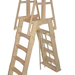 Heavy duty above ground pool ladder