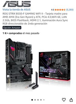 Rog Strix B550