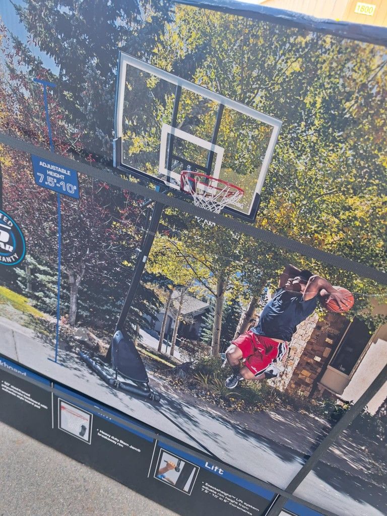 50" Polycarbonate Portable Basketball PRICE IS FIRM