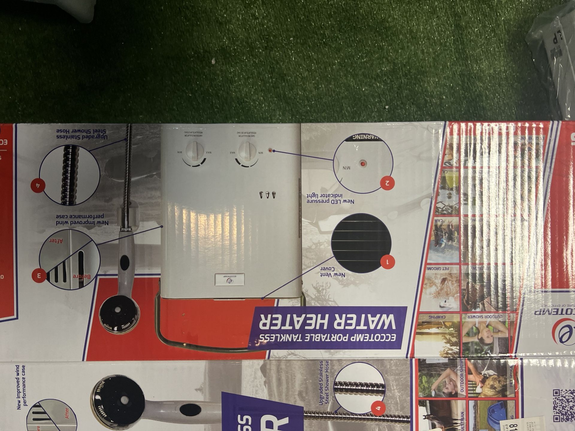 Portable Camping Water Heater or RV Install 