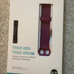 Fitbit Alta HR Accessory Band Brand New In Box Magenta