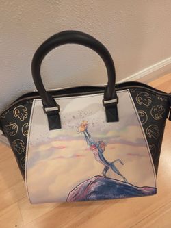 Lion king loungefly purse with strap