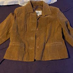 Kathy Ireland, Medium Leather Jacket 