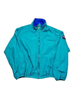 Polo Ralph Lauren Vintage Teal Zip-Up Jacket Large