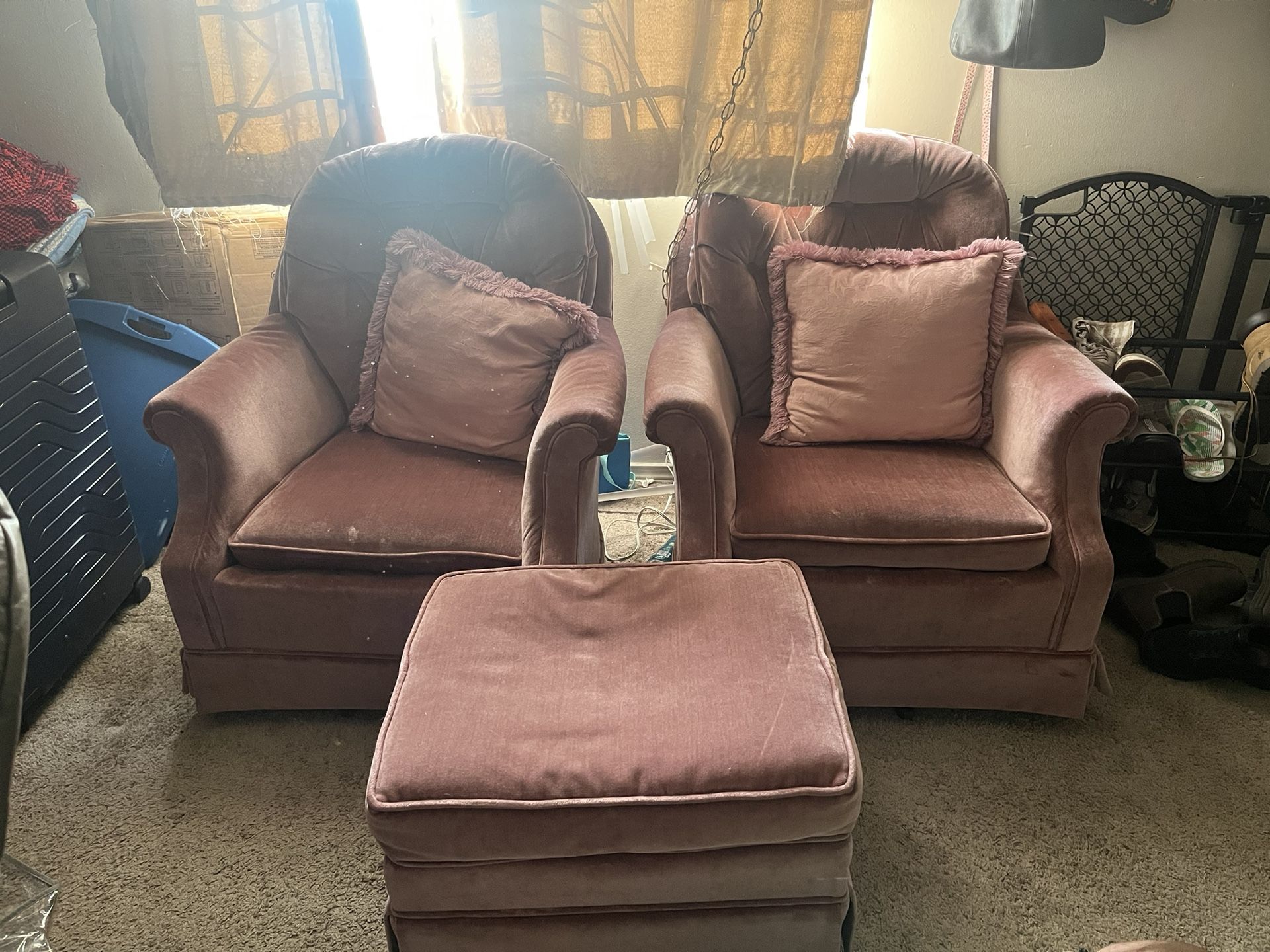 Pink Chairs