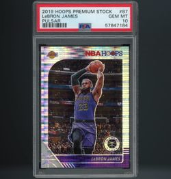 PSA 10 Hoops Premium Stock LeBron James Pulsar