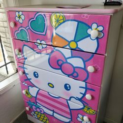New Hello Kitty Assembled 5 Drawer Dresser Chest Available In Other Characters Come Visit Our Store In Paramount 
