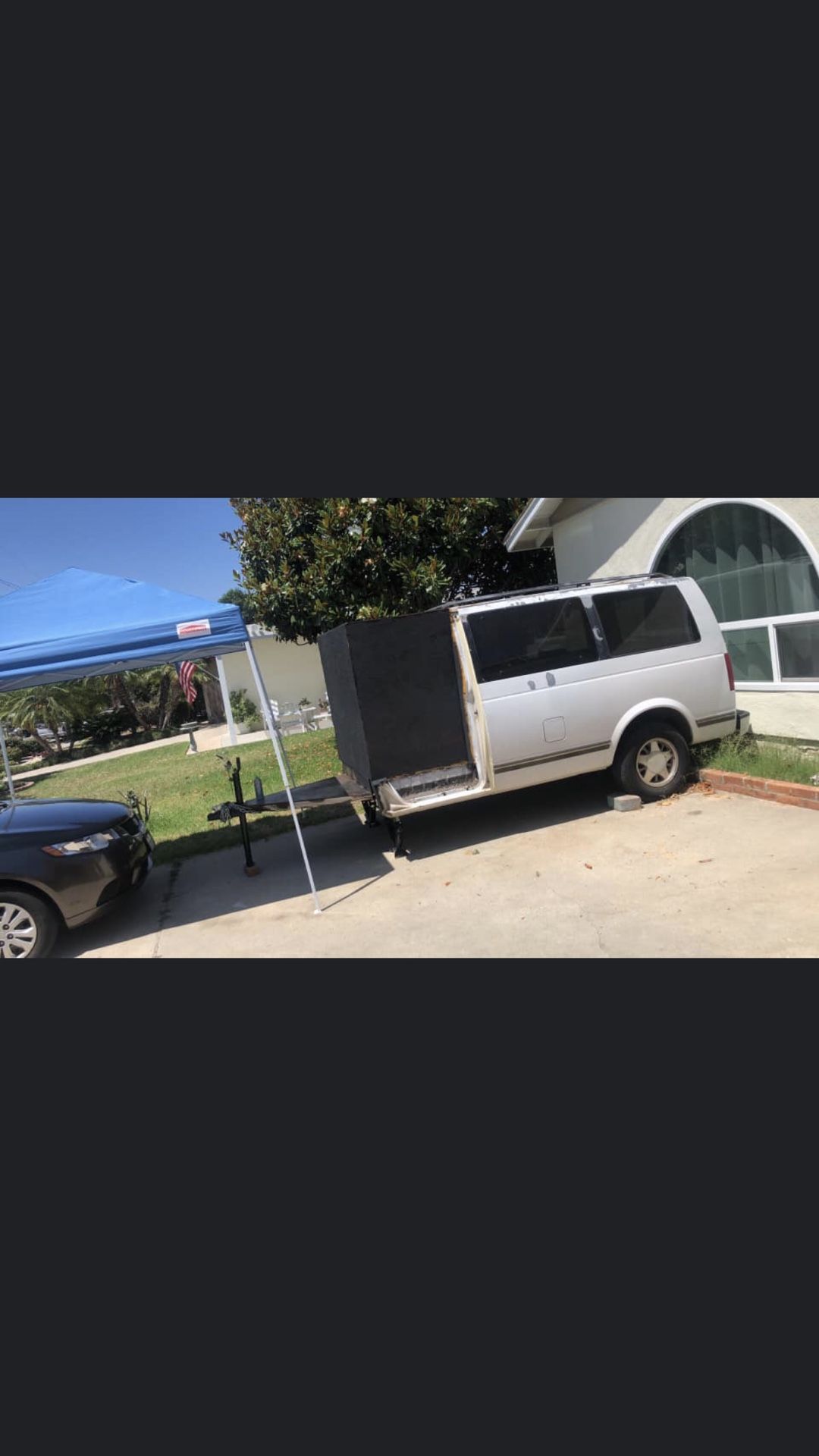 96 Chevy Astro trailer