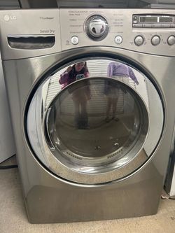 LG TrueSteam Sensor Dry Front-Load Dryer