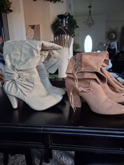 High Boots tan color